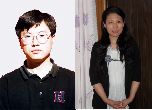 Mr. Zhou Xiangyang, who is near death in a Chinese prison, and his wife Li Shanshan, now in a labor camp