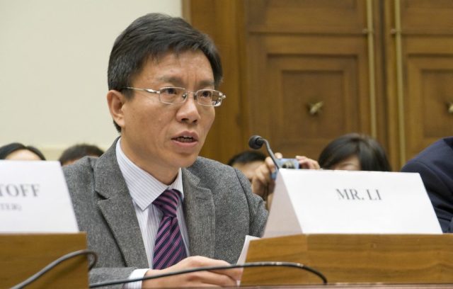 Mr. Li Hai, a former lawyer for China's Ministry of Foreign Affairs, persecuted for practicing Falun Gong.