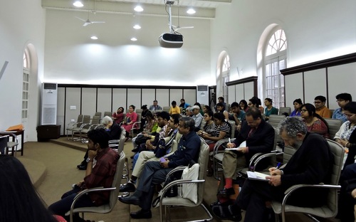 Audience members at the conference on Prevention of Mass Violence and Promotion of Tolerance at Presidency University in Kolkata, India on February 28th, 2017 (Minghui.org)
