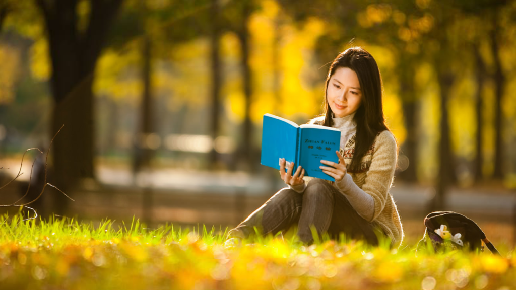 What Is Falun Gong Falun Dafa Ancient Chinese Spiritual Practice   Vivian Reading Park Combo 1 1024x576 