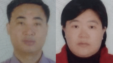 Mr. Zeng Xingyang (left) and Ms. Deng Fang (right)