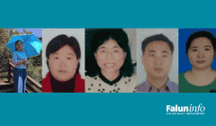 (Left to right: Ms. Mo Liqiong, Mrs. Deng Fang, Ms. Ma Qin, Mr. Zeng Xingyang, and Ms. Zeng Yueling.)