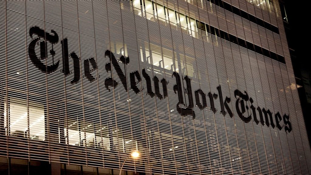 New York Times headquarters (vacant) / Adobe Stock