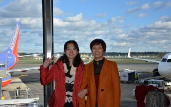Alisa Zhou and Her Mother