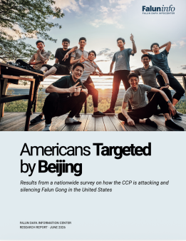 Americans Targeted by Beijing Report Cover