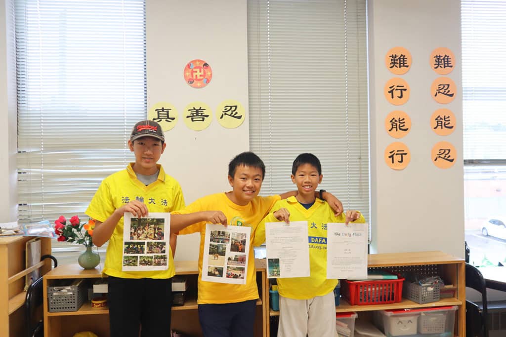 bambini Falun Dafa 